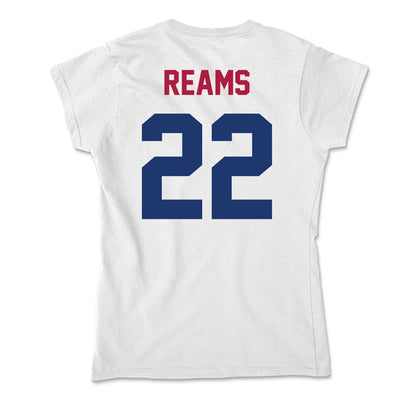 Detroit Mercy - NCAA Softball : Jaycee Reams - Soft Style Women’s T-Shirt-1