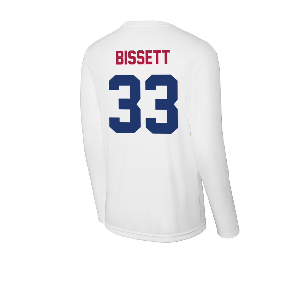 Detroit Mercy - NCAA Men's Lacrosse : Riley Bissett - Activewear Long Sleeve T-Shirt-3