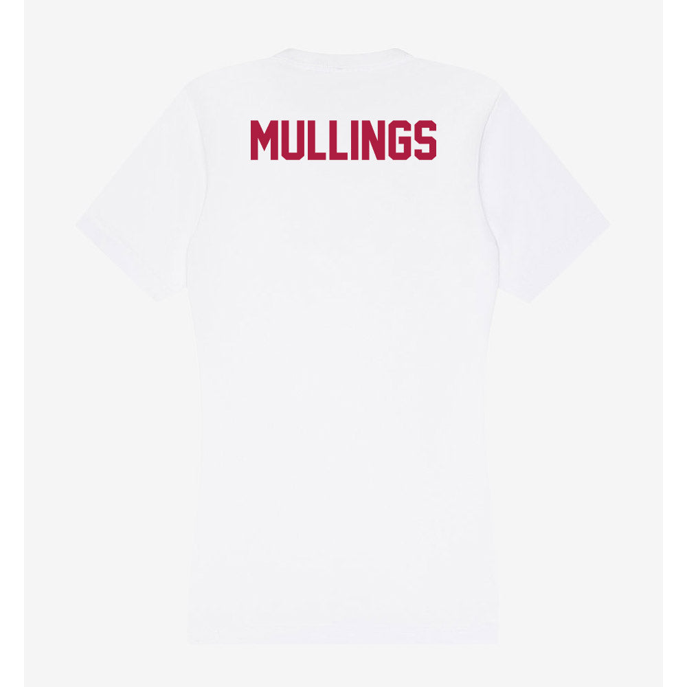Detroit Mercy - NCAA Women's Track & Field : Abigail Mullings - Women's V-Neck T-Shirt-1