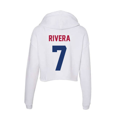 Detroit Mercy - NCAA Women's Soccer : Jada Rivera - Women's Crop Fleece Hoodie-1