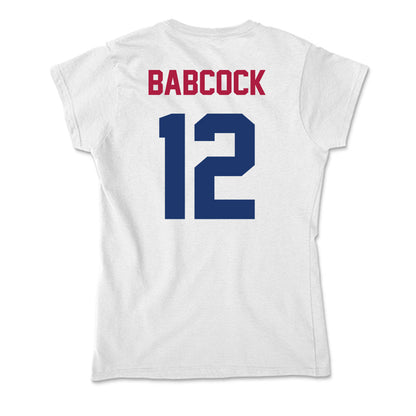 Detroit Mercy - NCAA Softball : Natalie Babcock - Soft Style Women’s T-Shirt-1