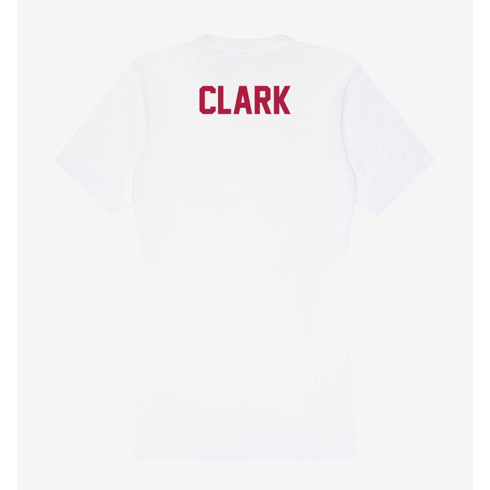 Detroit Mercy - NCAA Women's Track & Field : Jada Clark - Women's V-Neck T-Shirt-1