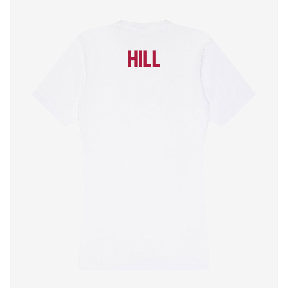 Detroit Mercy - NCAA Women's Track & Field : Nadia Hill - Women's V-Neck T-Shirt-1