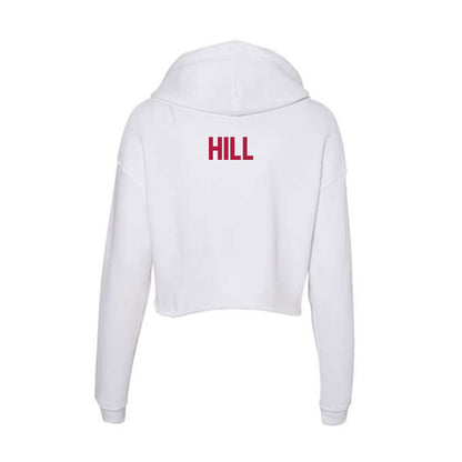 Detroit Mercy - NCAA Women's Track & Field : Nadia Hill - Women's Crop Fleece Hoodie-1