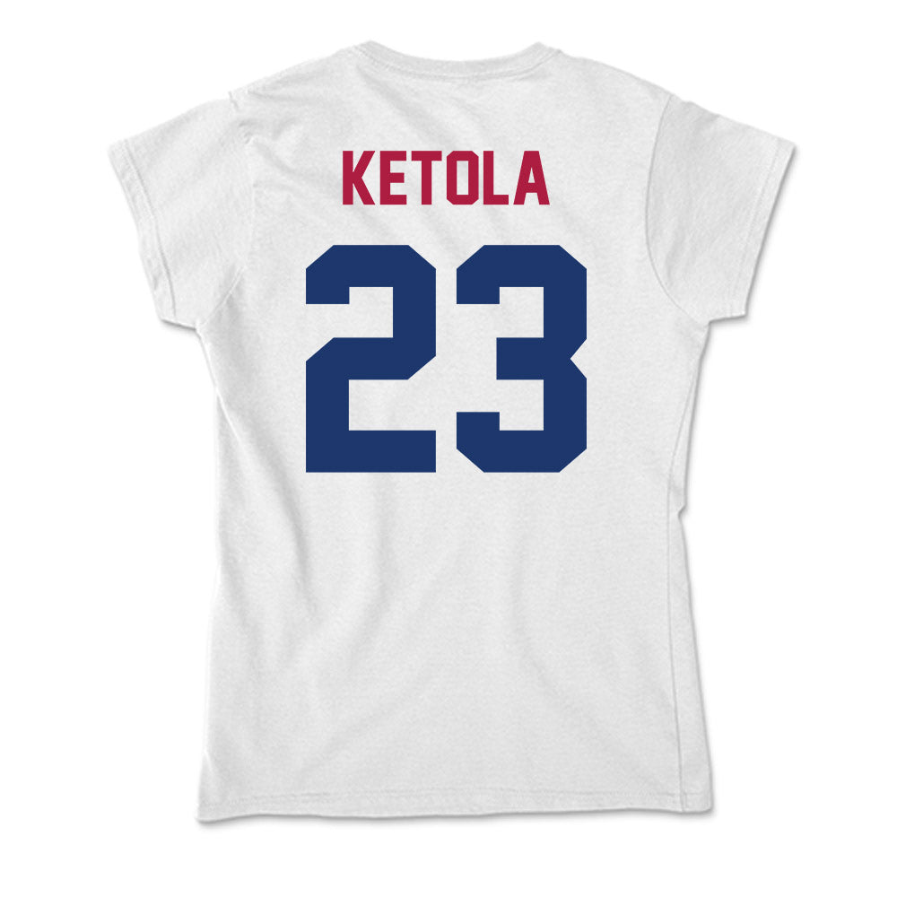 Detroit Mercy - NCAA Softball : Wendy Ketola - Soft Style Women’s T-Shirt-1