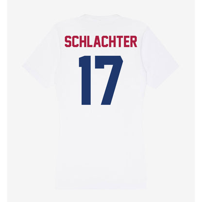 Detroit Mercy - NCAA Softball : Hannah Schlachter - Women's V-Neck T-Shirt-1