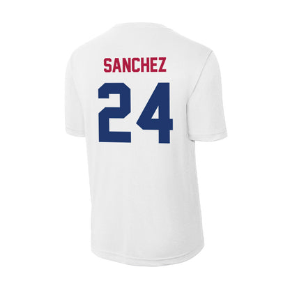 Detroit Mercy - NCAA Men's Soccer : Sebastian Sanchez - Activewear T-Shirt-1
