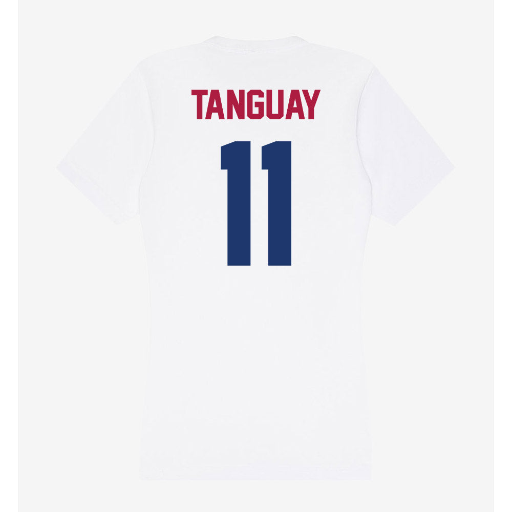 Detroit Mercy - NCAA Softball : Aleah Tanguay - Women's V-Neck T-Shirt-1