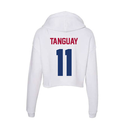 Detroit Mercy - NCAA Softball : Aleah Tanguay - Women's Crop Fleece Hoodie-1