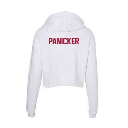 Detroit Mercy - NCAA Women's Fencing : Riya Panicker - Women's Crop Fleece Hoodie-1