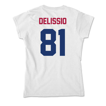 Detroit Mercy - NCAA Men's Lacrosse : Gio Delissio - Soft Style Women’s T-Shirt-1
