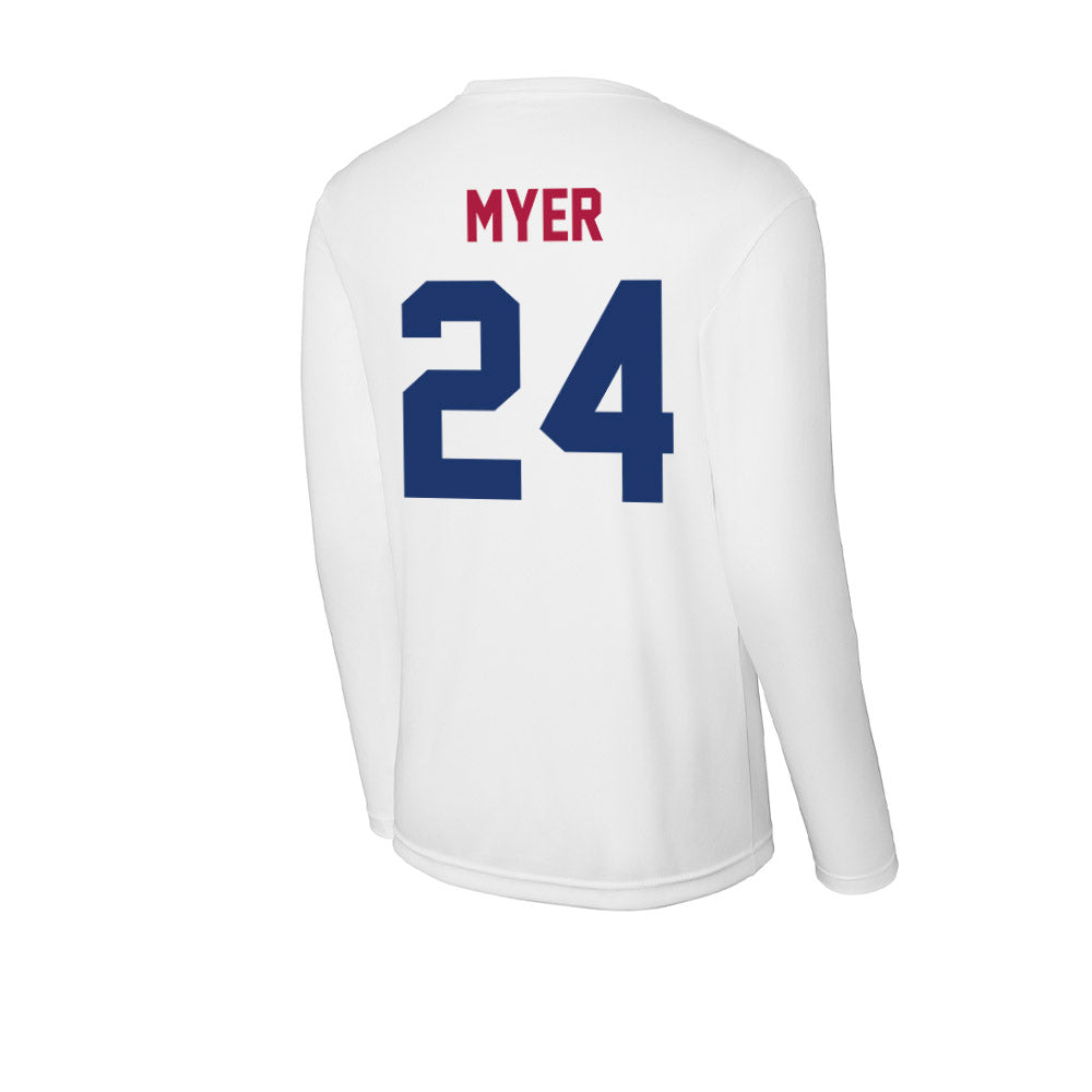 Detroit Mercy - NCAA Softball : Aubrey Myer - Activewear Long Sleeve T-Shirt-2