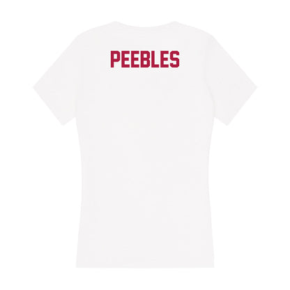 Detroit Mercy - NCAA Women's Track & Field : Gracelyn Peebles - Women's V-Neck T-Shirt-1