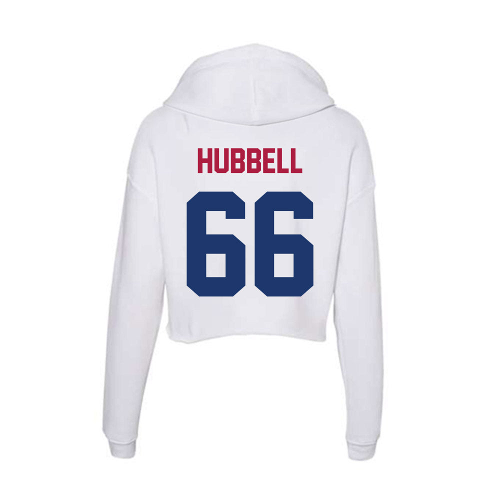 Detroit Mercy - NCAA Softball : Mia Hubbell - Women's Crop Fleece Hoodie-1