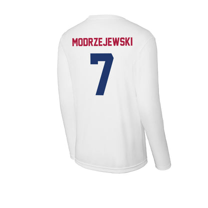 Detroit Mercy - NCAA Softball : Katie Modrzejewski - Activewear Long Sleeve T-Shirt-2