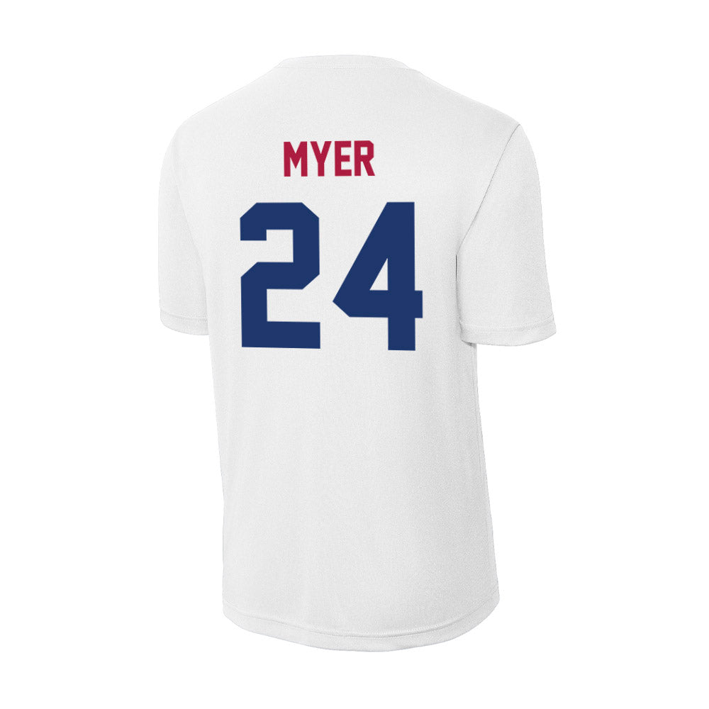 Detroit Mercy - NCAA Softball : Aubrey Myer - Activewear T-Shirt-1