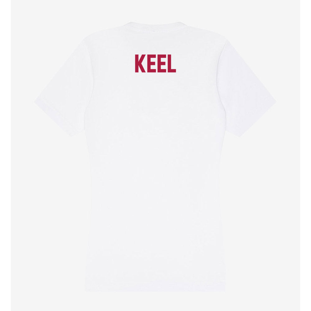 Detroit Mercy - NCAA Men's Track & Field : David Keel - Women's V-Neck T-Shirt-1