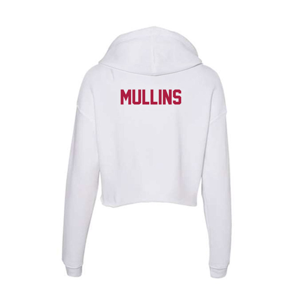 Detroit Mercy - NCAA Women's Track & Field : Lyla Mullins - Women's Crop Fleece Hoodie-1