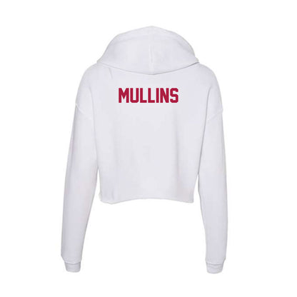 Detroit Mercy - NCAA Women's Track & Field : Lyla Mullins - Women's Crop Fleece Hoodie-1