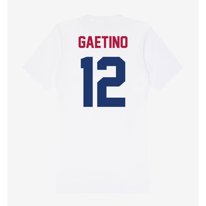 Detroit Mercy - NCAA Men's Soccer : Hayden Gaetino - Women's V-Neck T-Shirt-1