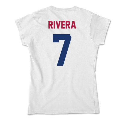 Detroit Mercy - NCAA Women's Soccer : Jada Rivera - Soft Style Women’s T-Shirt-1
