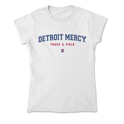 Detroit Mercy - NCAA Women's Track & Field : Abigail Mullings - Soft Style Women’s T-Shirt-0