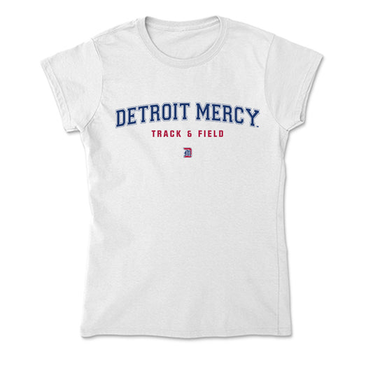 Detroit Mercy - NCAA Women's Track & Field : Abigail Mullings - Soft Style Women’s T-Shirt-0