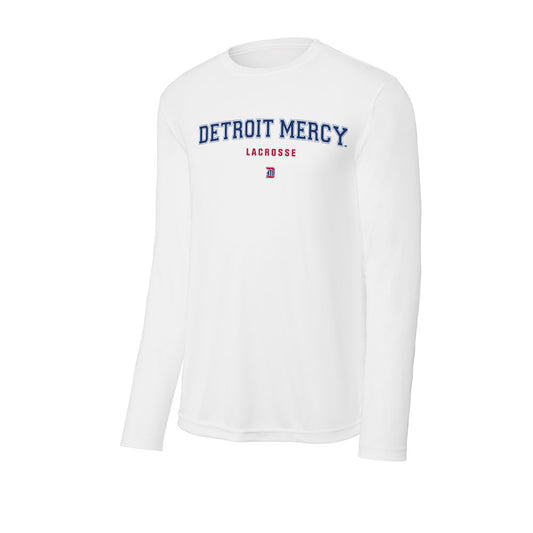 Detroit Mercy - NCAA Men's Lacrosse : Ethan Conover - Activewear Long Sleeve T-Shirt-0