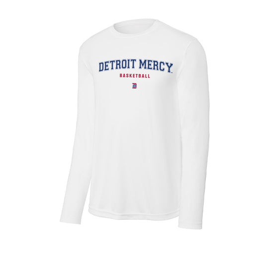 Detroit Mercy - NCAA Men's Basketball : Jordan Briggs - Activewear Long Sleeve T-Shirt-0