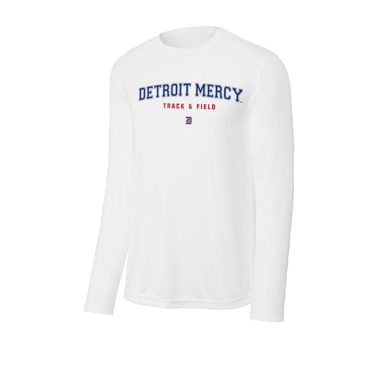 Detroit Mercy - NCAA Women's Track & Field : Madison Montgomery - Activewear Long Sleeve T-Shirt-0