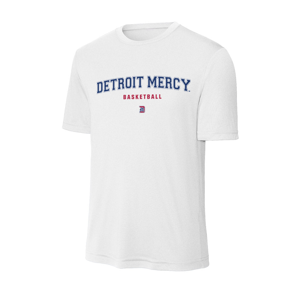Detroit Mercy - NCAA Women's Basketball : Brendha Schwartz - Activewear T-Shirt-0
