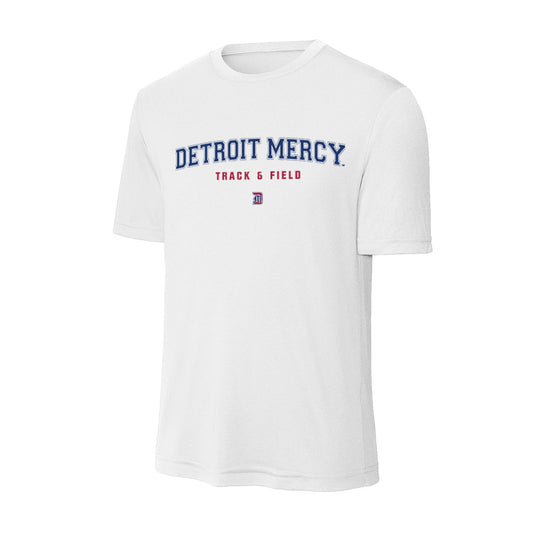 Detroit Mercy - NCAA Women's Track & Field : Jada Clark - Activewear T-Shirt-0