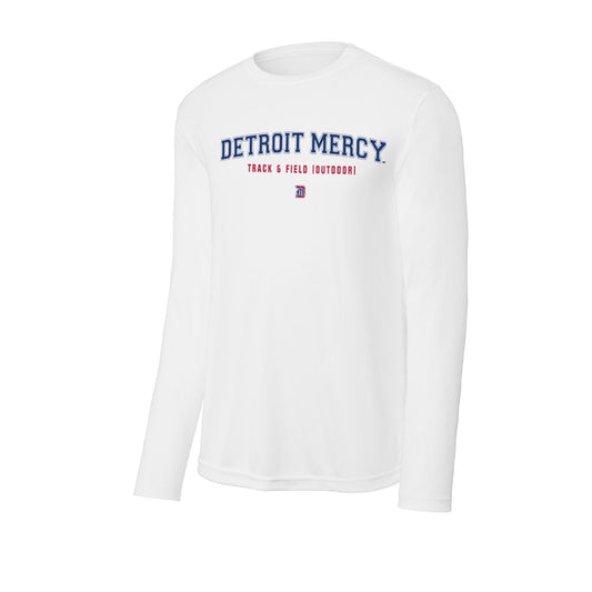 Detroit Mercy - NCAA Women's Track & Field : Lyla Mullins - Activewear Long Sleeve T-Shirt-0