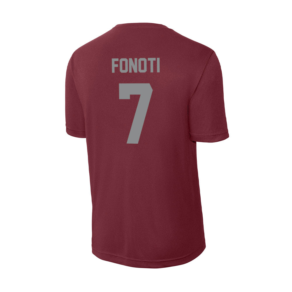 Montana - NCAA Football : Va'aimalae Fonoti - Activewear T-Shirt-1