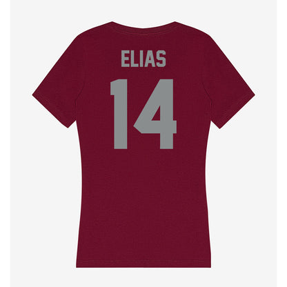 Montana - NCAA Softball : Audri Elias - Women's V-Neck T-Shirt-1