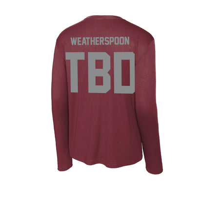 Montana - NCAA Football : Rodney Weatherspoon - Activewear Long Sleeve T-Shirt-1