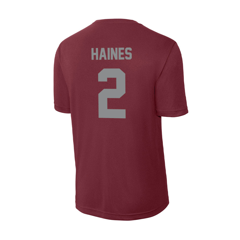 Montana - NCAA Football : Hunter Haines - Activewear T-Shirt-1