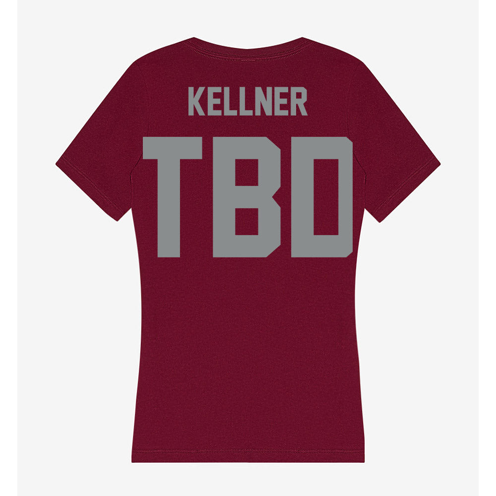 Montana - NCAA Football : Dane Kellner - Women's V-Neck T-Shirt-1