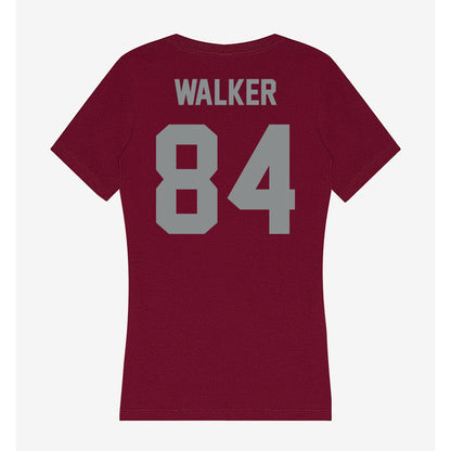 Montana - NCAA Football : Grady Walker - Women's V-Neck T-Shirt-1