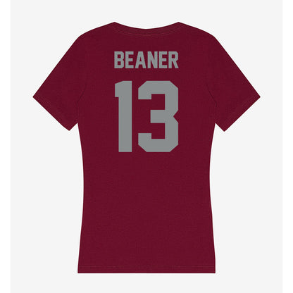 Montana - NCAA Football : Brock Beaner - Women's V-Neck T-Shirt-1
