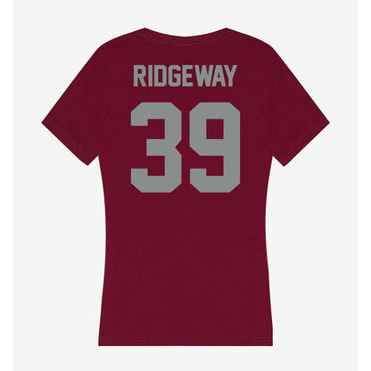 Montana - NCAA Football : fynn ridgeway - Women's V-Neck T-Shirt-1