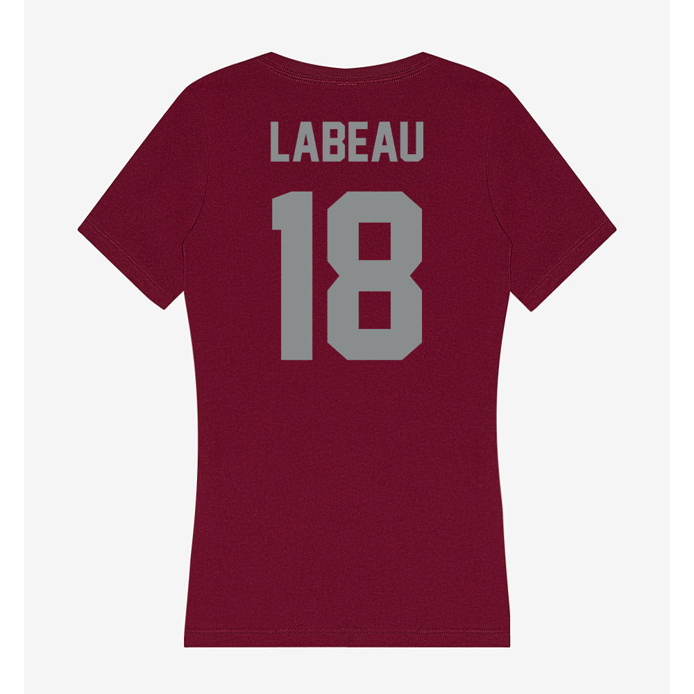Montana - NCAA Women's Volleyball : Olivia LaBeau - Women's V-Neck T-Shirt-1