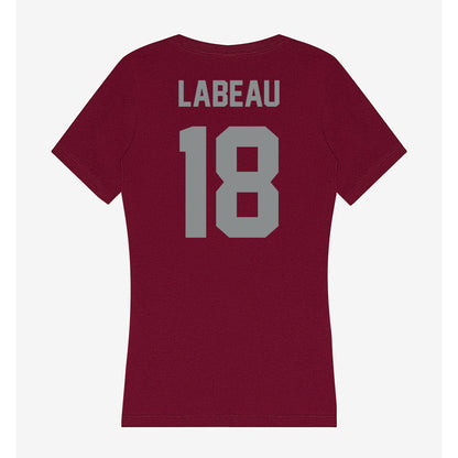 Montana - NCAA Women's Volleyball : Olivia LaBeau - Women's V-Neck T-Shirt-1
