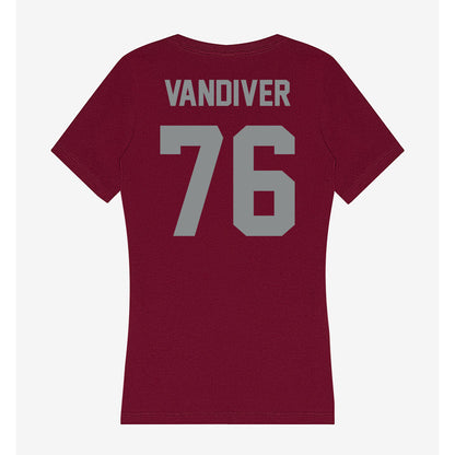 Montana - NCAA Football : Campbell Vandiver - Classic Shersey Women's V-Neck T-Shirt-1