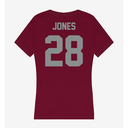 Montana - NCAA Football : Hashim Jones - Women's V-Neck T-Shirt-1
