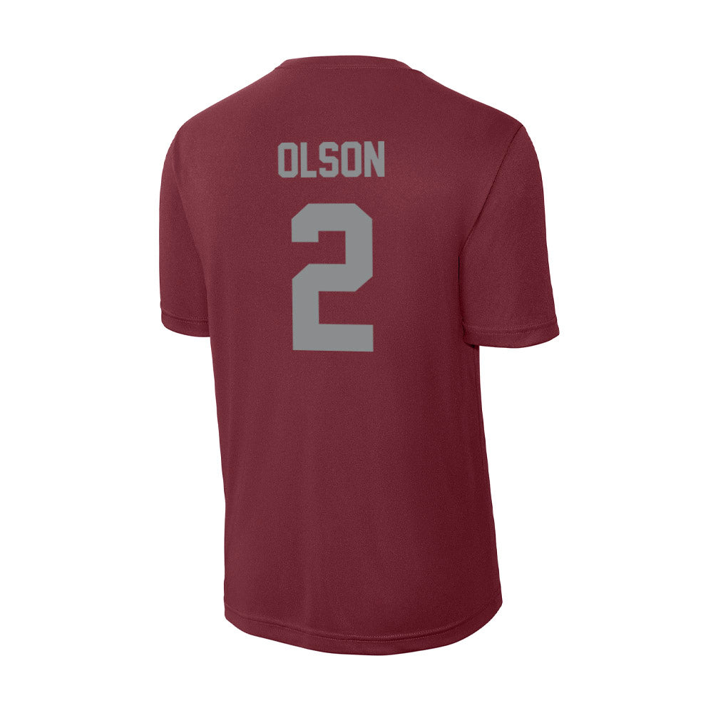 Montana - NCAA Women's Soccer : Grace Olson - Activewear T-Shirt-1