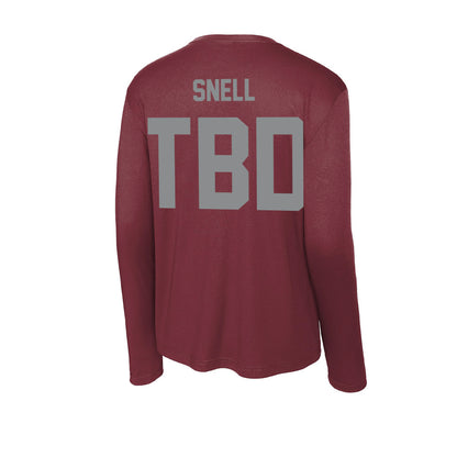 Montana - NCAA Football : William Snell - Activewear Long Sleeve T-Shirt-1