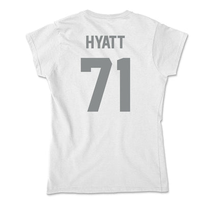 Montana - NCAA Football : Quinlan Hyatt - Soft Style Women’s T-Shirt-1