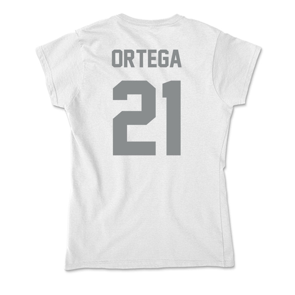 Montana - NCAA Softball : Cameryn Ortega - Soft Style Women’s T-Shirt-1