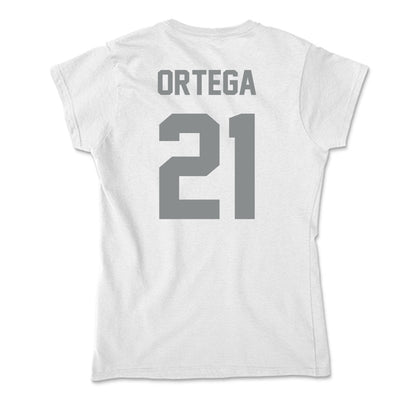 Montana - NCAA Softball : Cameryn Ortega - Soft Style Women’s T-Shirt-1